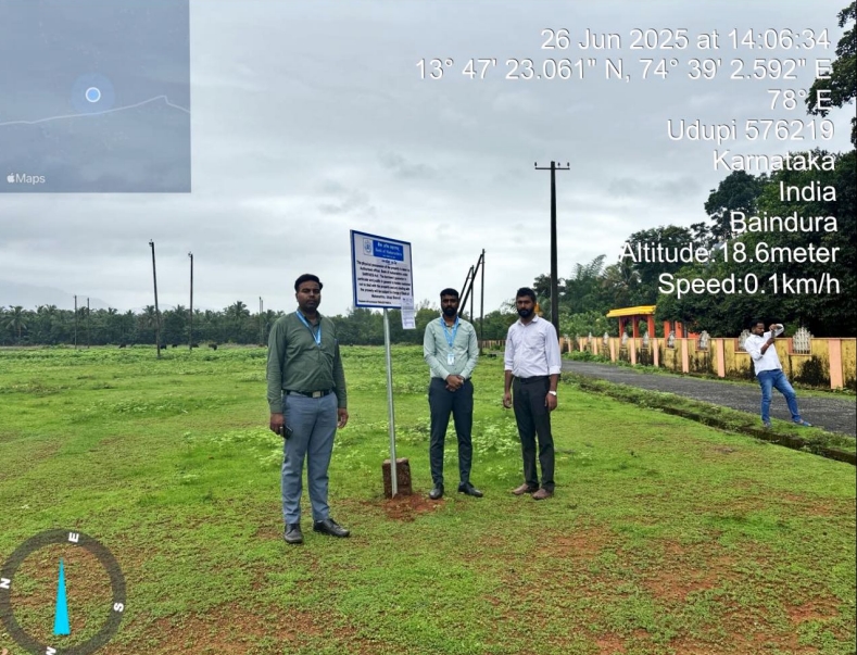 Plot for sale in kambadakone village baindoor — photo 2