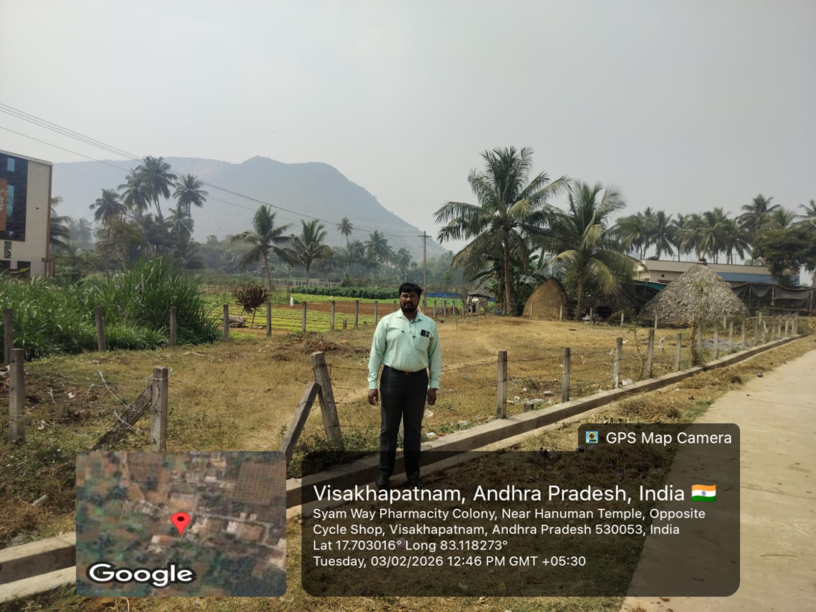 482.21 square yard Plot for sale in vacant Land, Ajanagiri,Syam way Pharmacity colony,Marripalem,Visakhapatnam Visakhapatnam — photo 8
