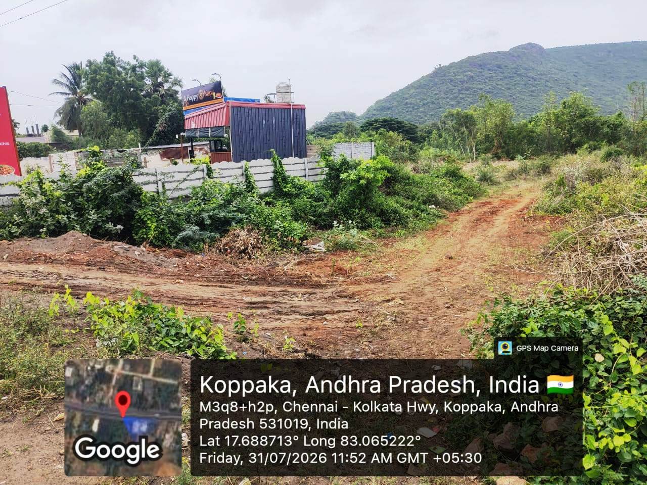 328 square yard Plot for sale in vacant Land, Koppaka,Rajupalem Village,KondaKoppaka,Chennai-Kolkata Highway, Visakhapatnam — photo 4