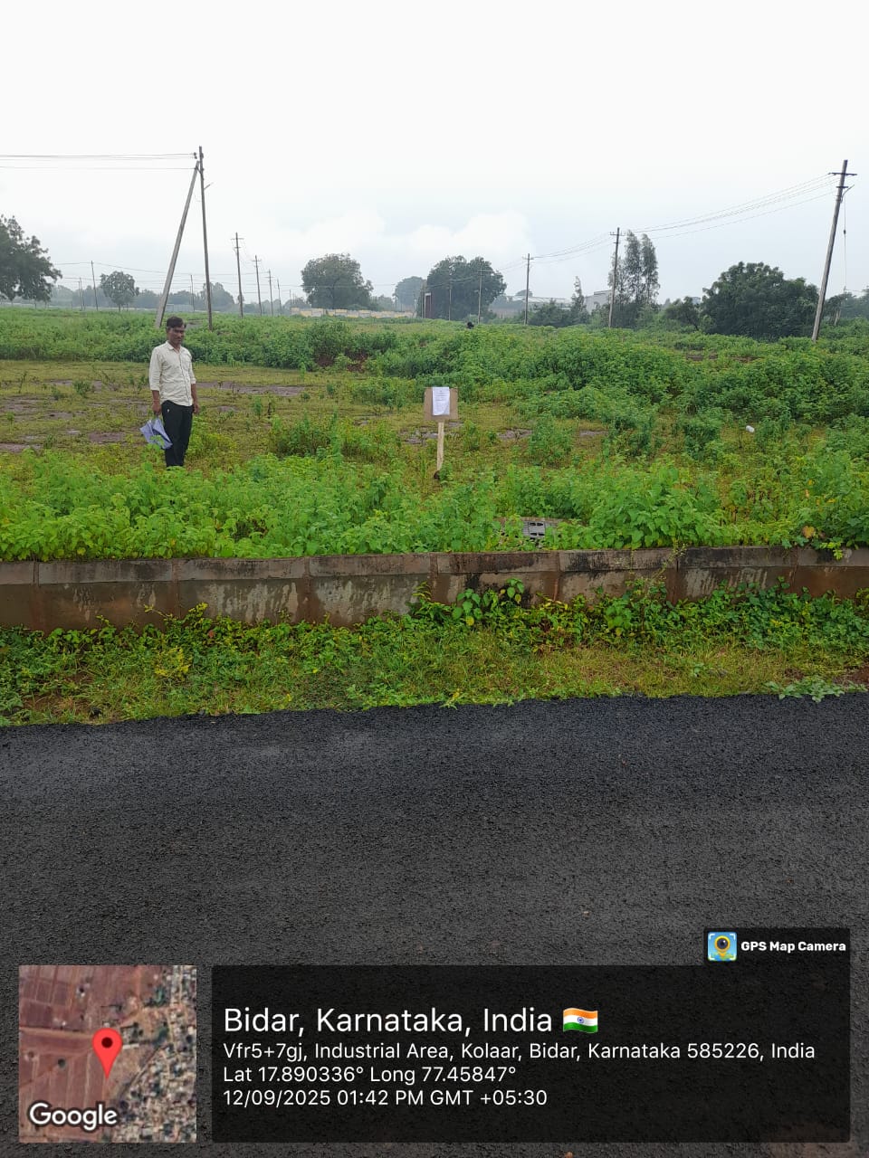 1162 square feet Plot for sale in Bidar — photo 1