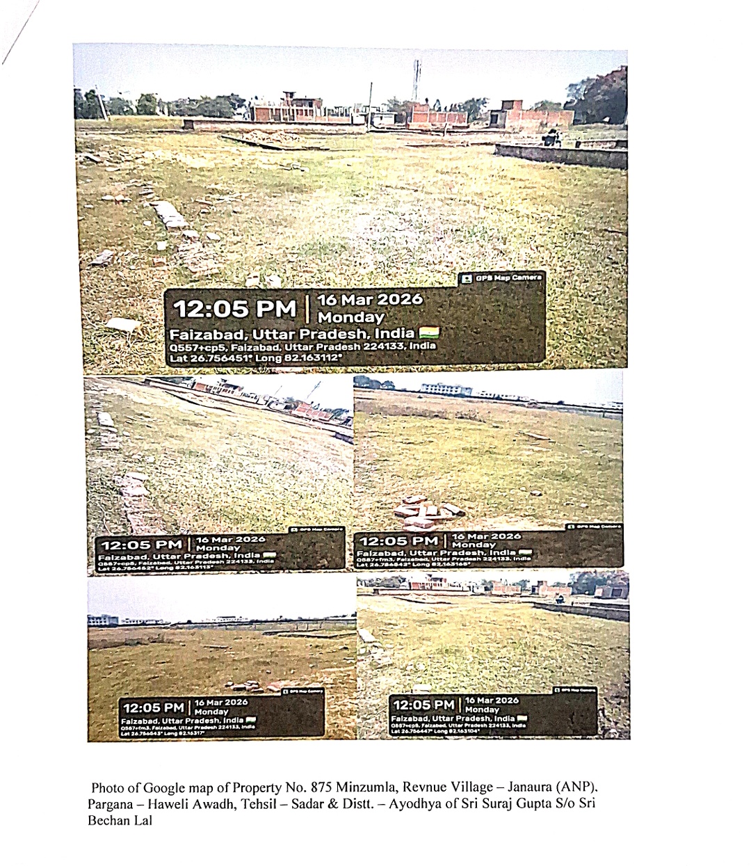 640 square feet Plot for sale in Ayodhya — photo 1
