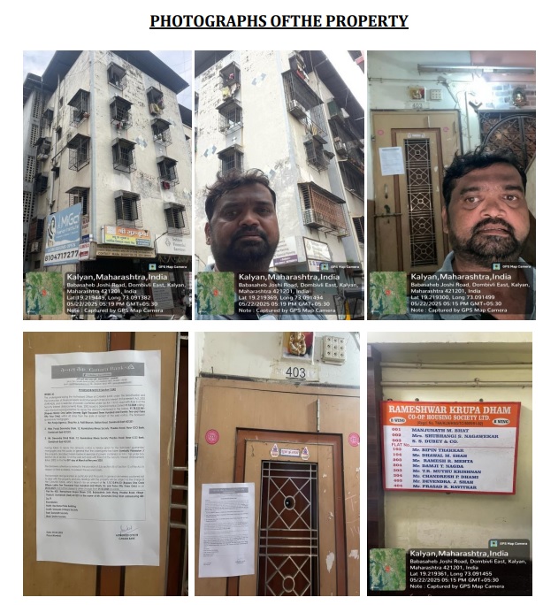 Flat for sale in RAMESHWAR KRUPA DHAM CO.OP HSG. SOC. LTD., Dombivli (East) Tal. Kalyan & Distt. Thane 421201 Kalyan