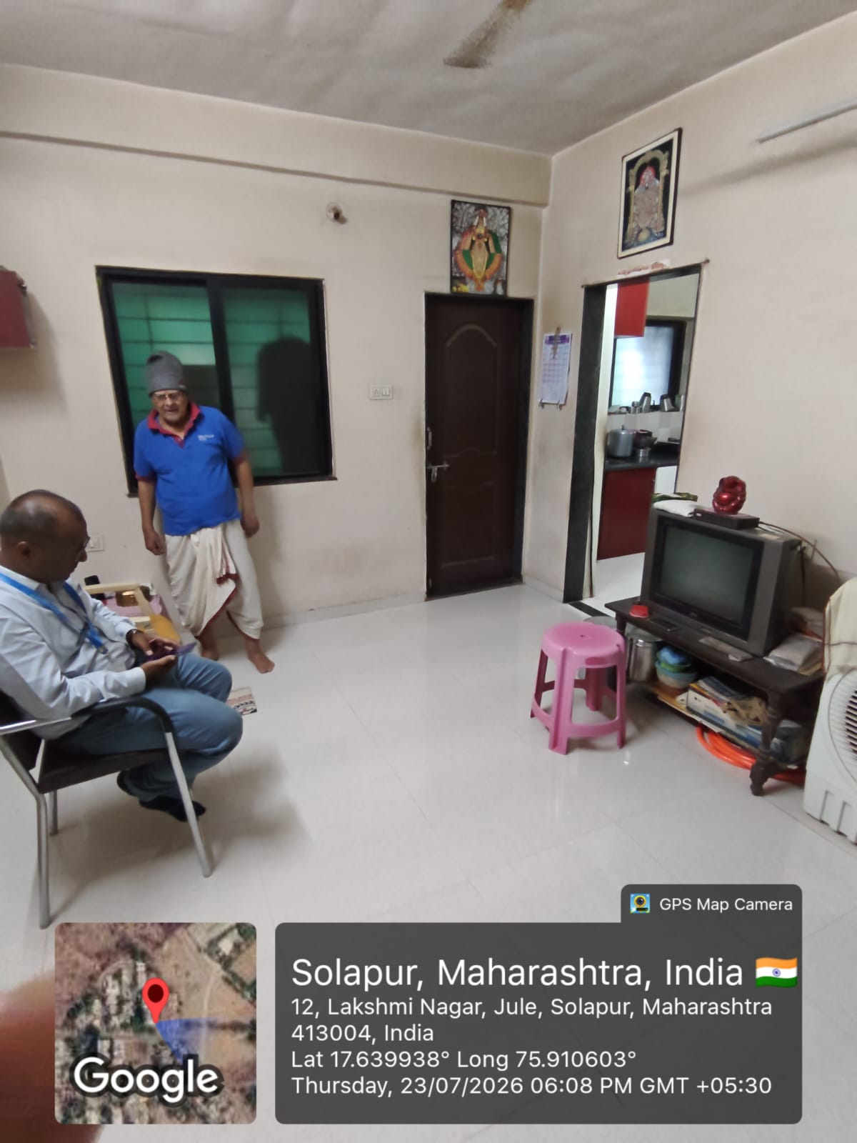 61.33 square meter Flat for sale in Solapur
