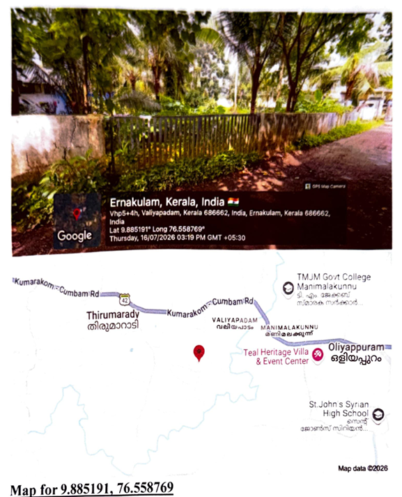VACCANT LAND for sale in Muvattupuzha — photo 1