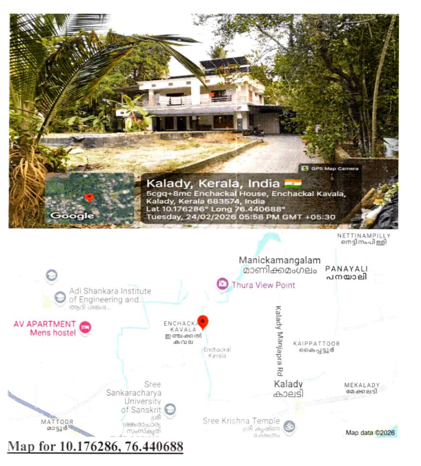 214.68 square meter Individual House for sale in ALUVA Kalady — photo 1