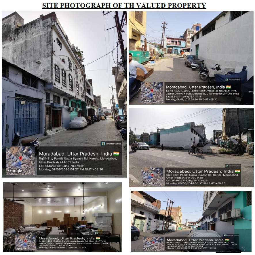 687.58 square meter Industrial Shed for sale in MOHALLA KIDWAI NAGAR, HANUMAN MURTI ROAD, MORADABAD Barwara Mazra — photo 1