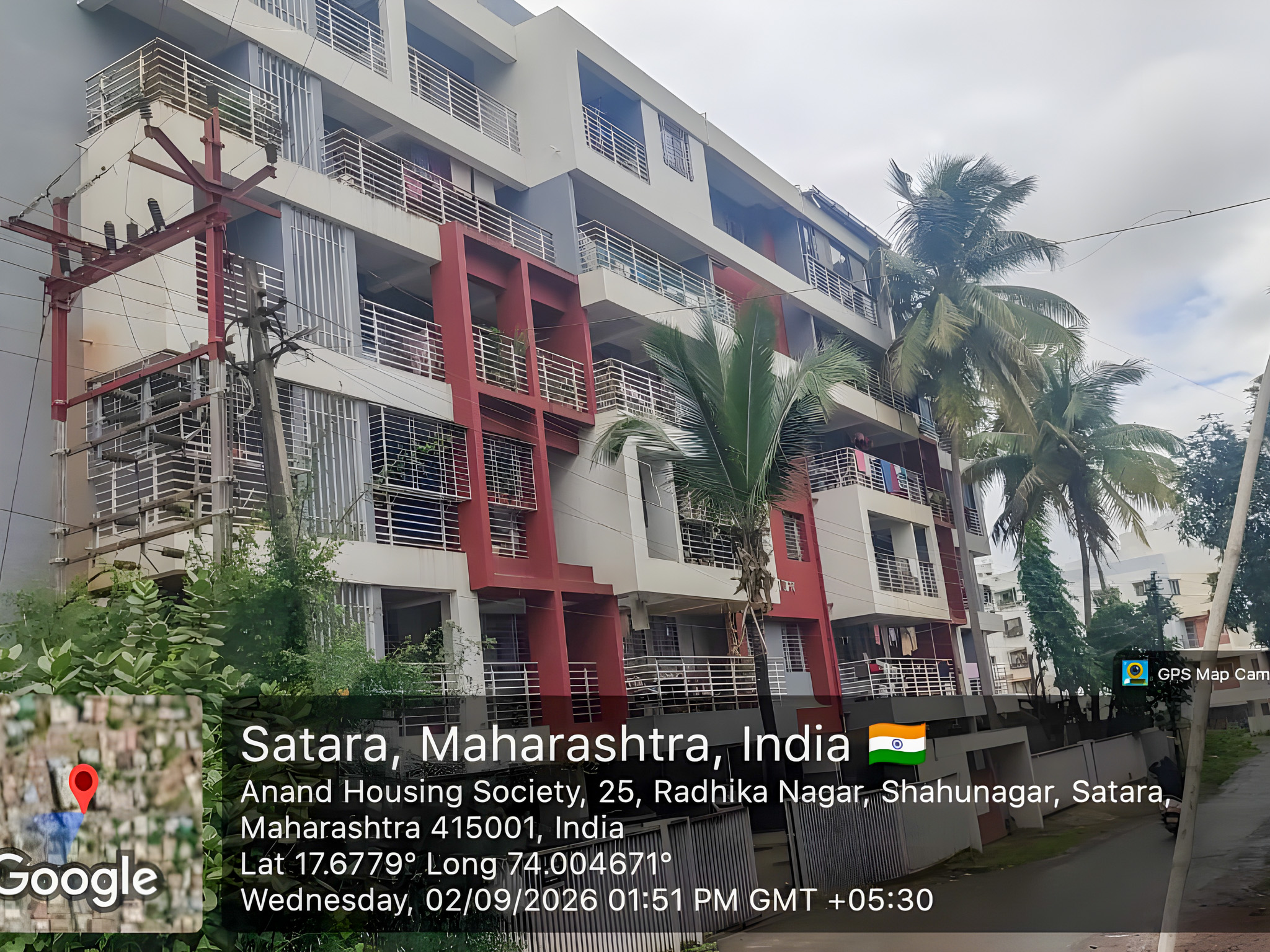 2 BHK Flat for sale in Sahyog Anand Apartment, Karanje Turf Satara Satara — photo 1