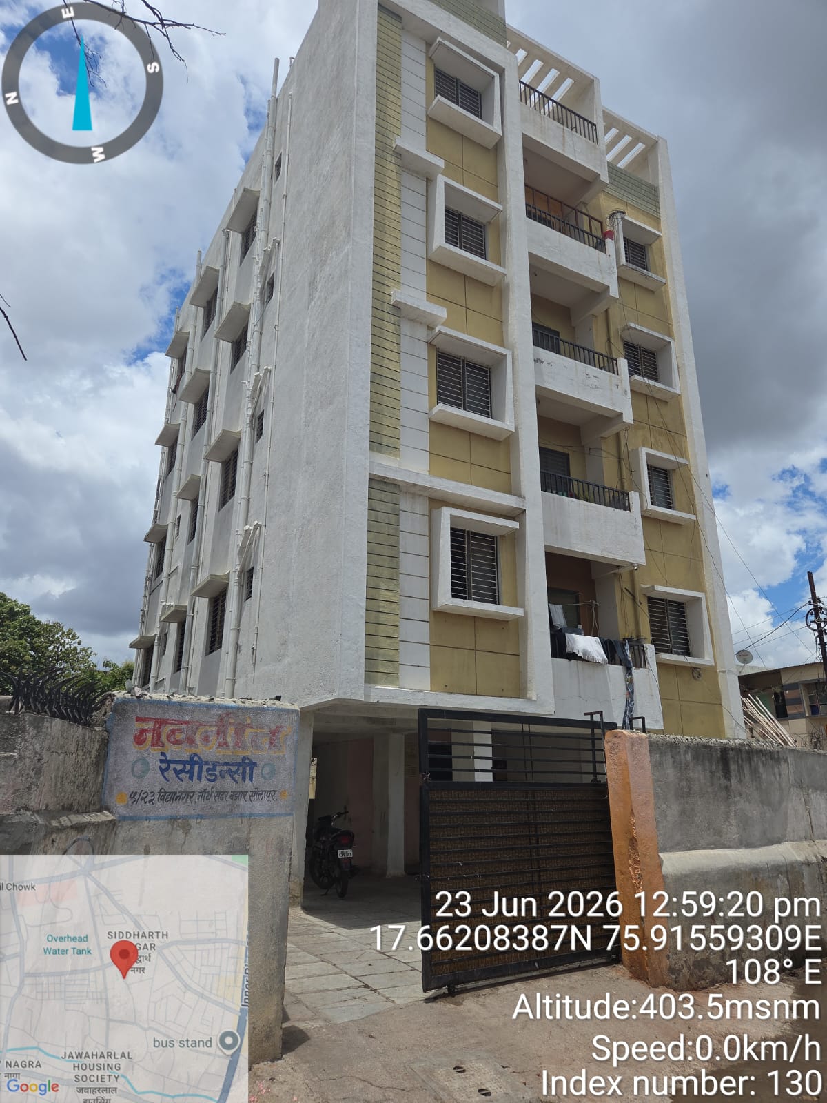 2 BHK Flat for sale in Navneet Residency , Sadar Bazar Solapur  Solapur — photo 7