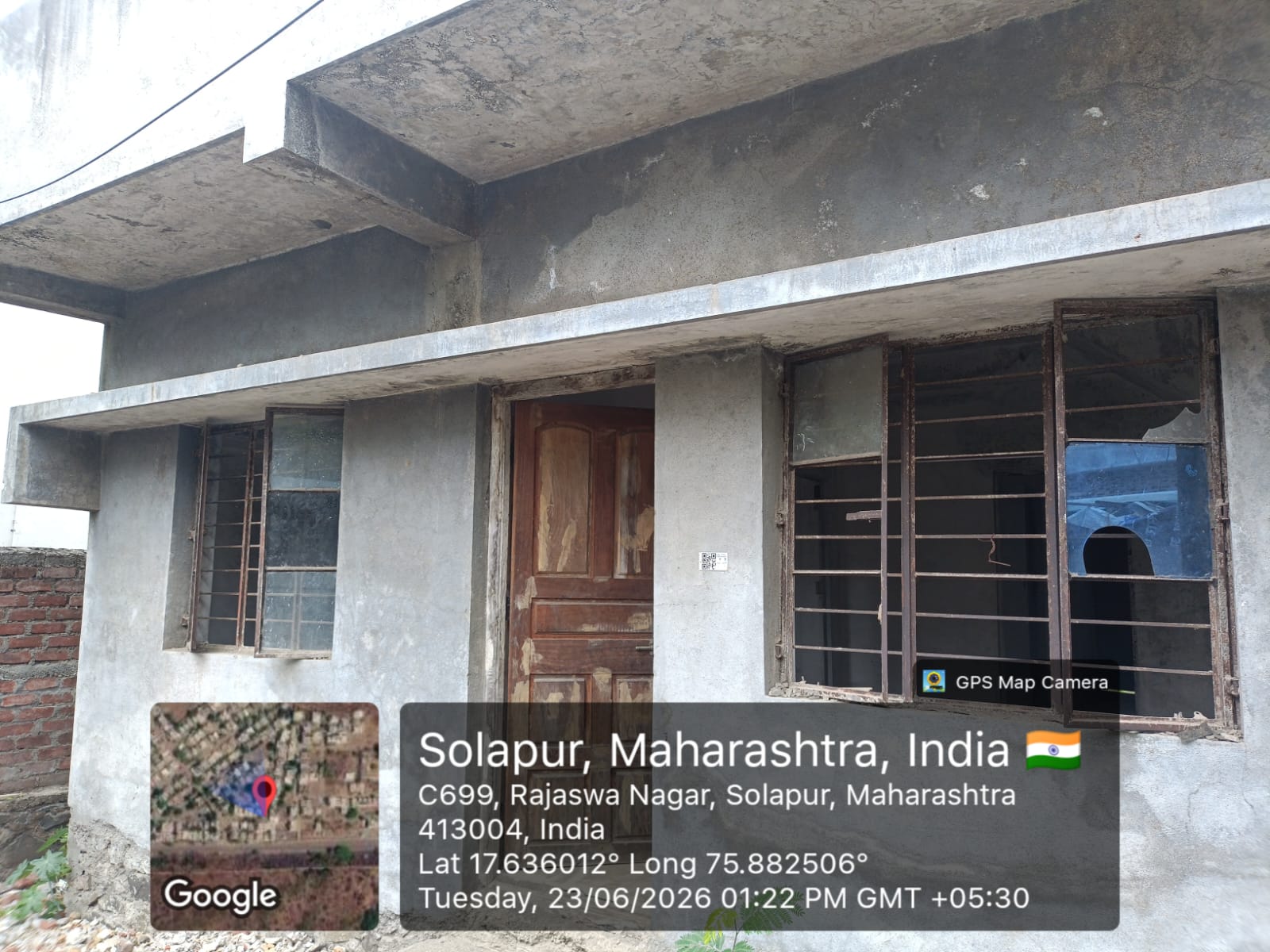 2 BHK Individual House for sale in Rajswa cooperative housing society, Near RTO office Solapur Solapur — photo 1