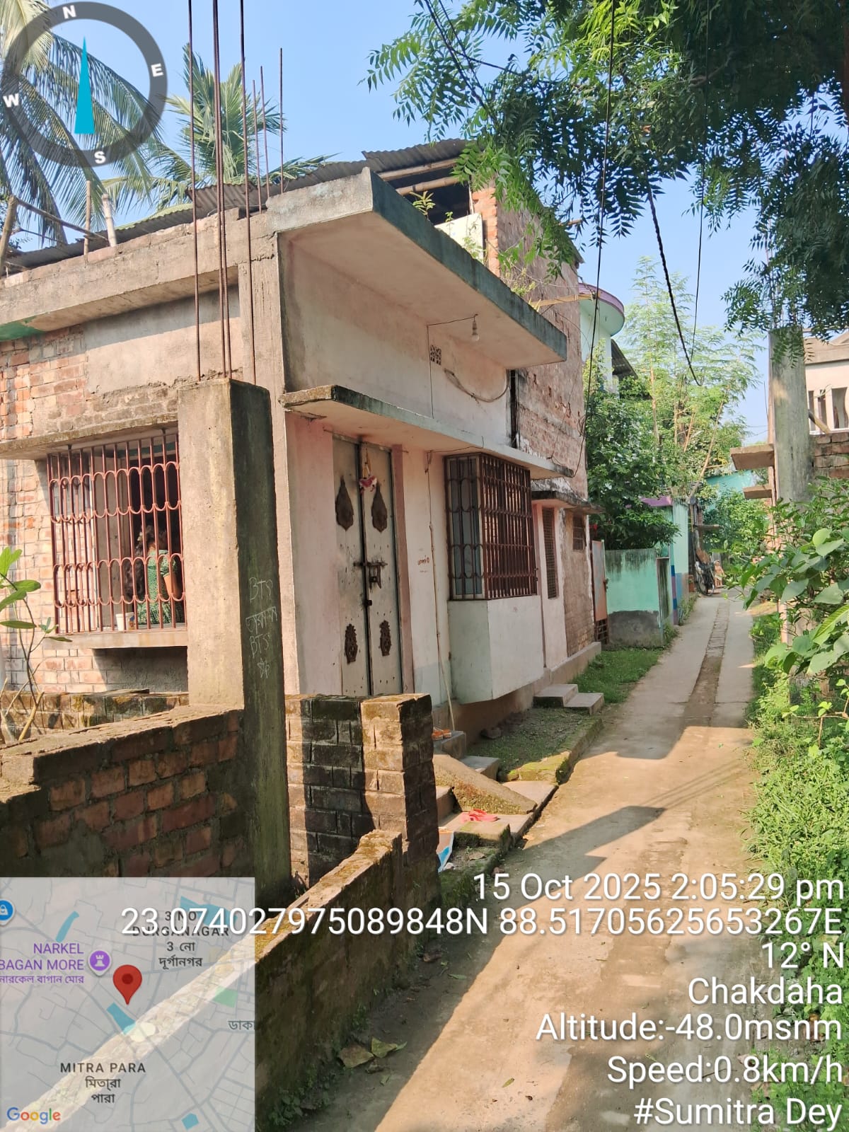 1001.65 square feet Individual House for sale in Chakdaha