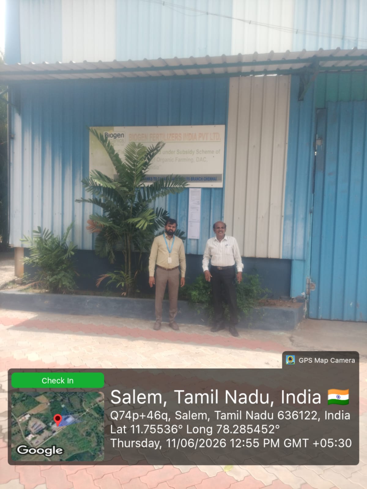 41041 square feet Industrial Plot with Factory Building for sale in Salem
