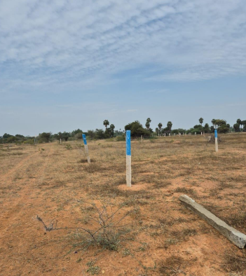 2400 square feet Plot for sale in Plot No. 78 at Railway Nagar, Mathur Village, Kulathur SubRegistrar Office, Pudukottai District. Pudukkottai — photo 1