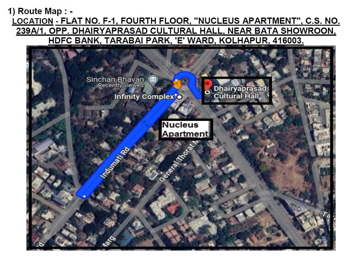 2 BHK Flat for sale in Nucleus Apartment, URBAN Kolhapur — photo 3