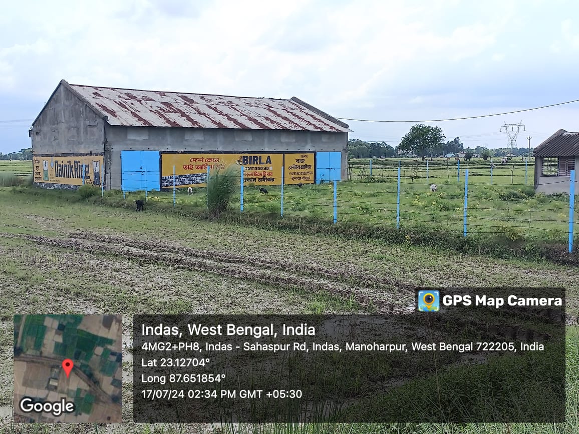 Shed with Plant and Machinery for sale in Village Manoharpur , PO & PS INDUS , DISTRICT BANKURA , WEST BENGAL , 722205 Kanaipur — photo 2
