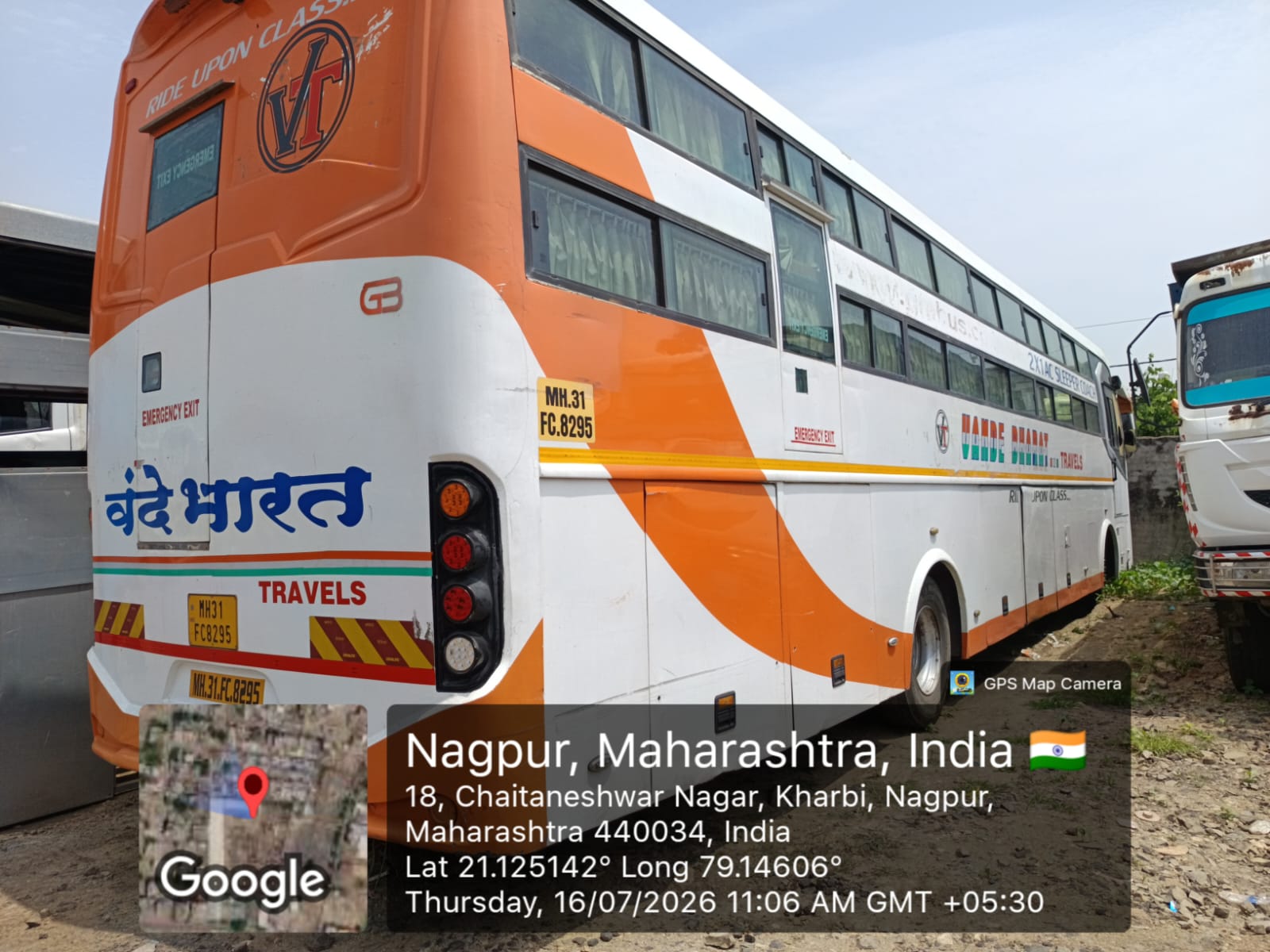 2023 Ashok Leyland GARUD 13.5M Intercity Bus Bus 159579 km 3 years for sale in CHAMAT ASSOCIATE AND PARKING Hudkeshwar — photo 2