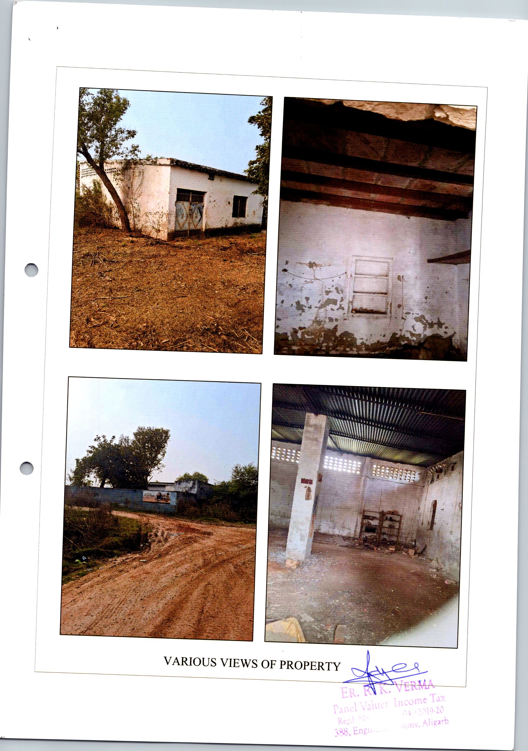 324 square meter Industrial Plot with Factory Building for sale in MAUZA:MAUZA MALHE, MINI INDUSTRIAL ESTATE Mathura