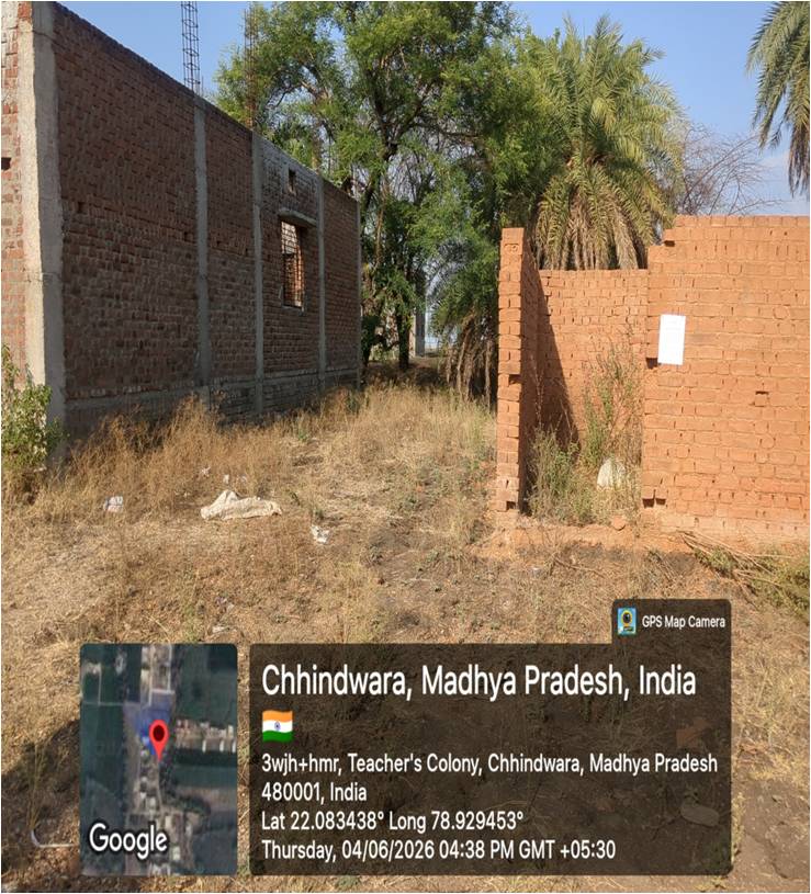 1308 square feet Plot for sale in Ambada — photo 1