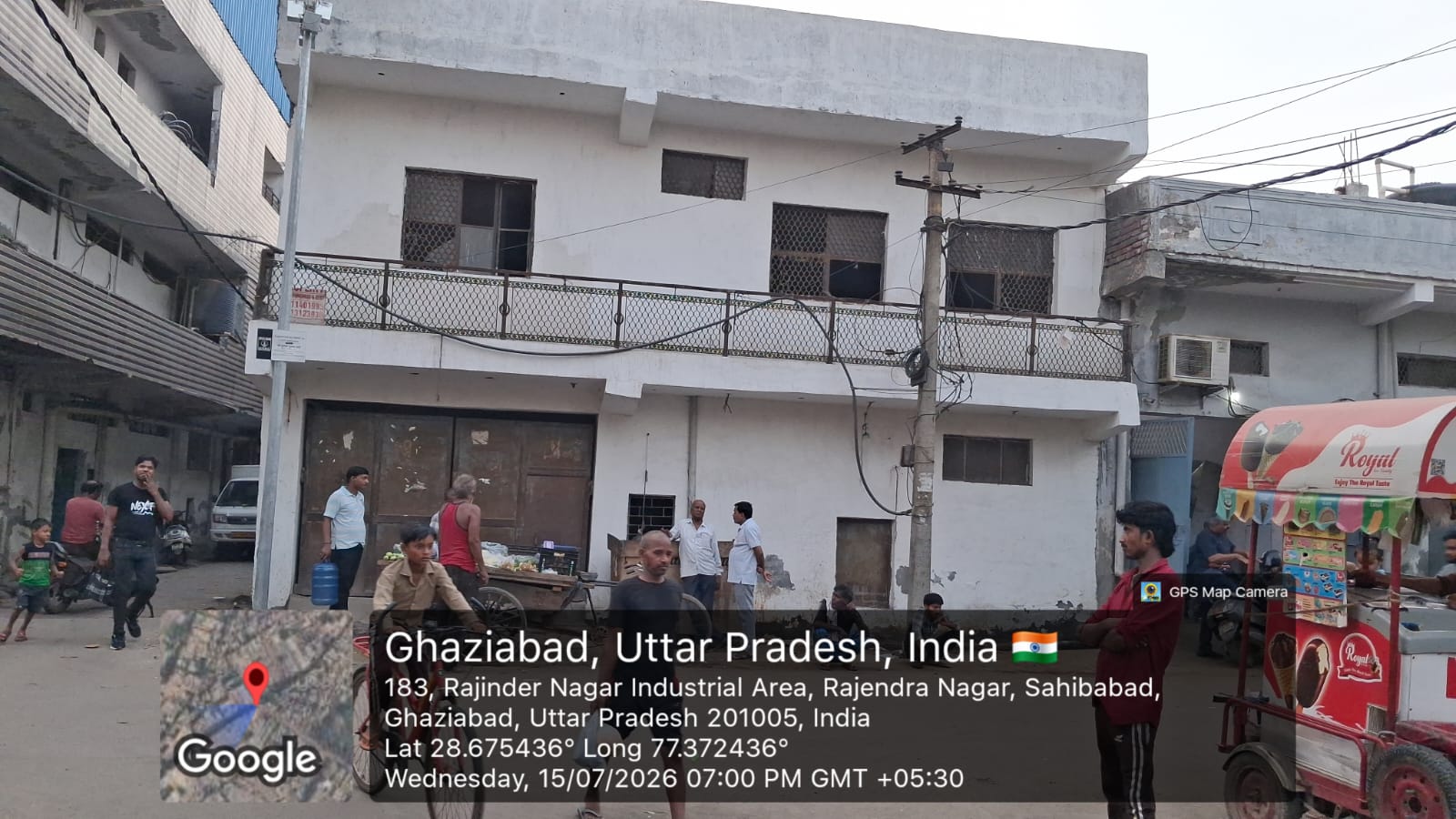 3339 square feet Industrial Plot with Factory Building for sale in Ghaziabad — photo 1