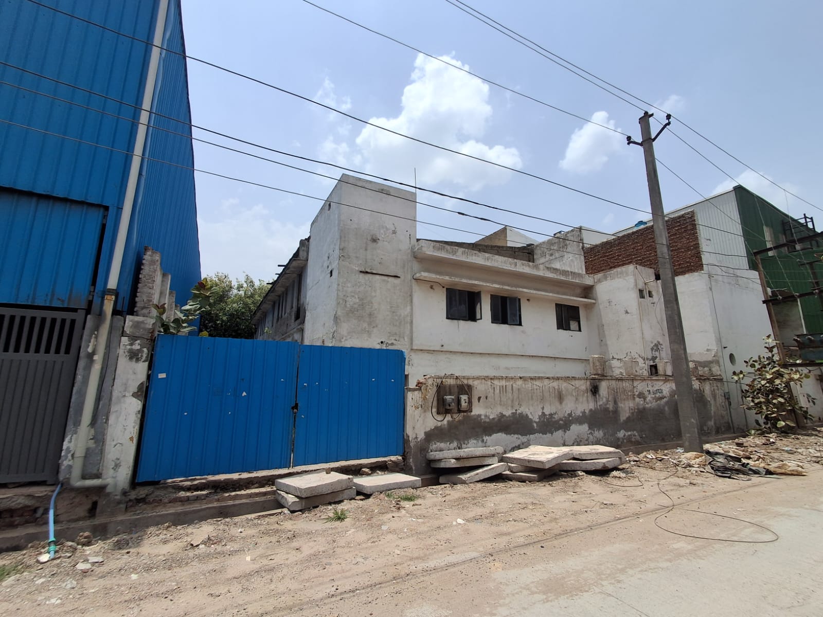 5181.3 square feet Industrial Plot with Factory Building for sale in Ghaziabad