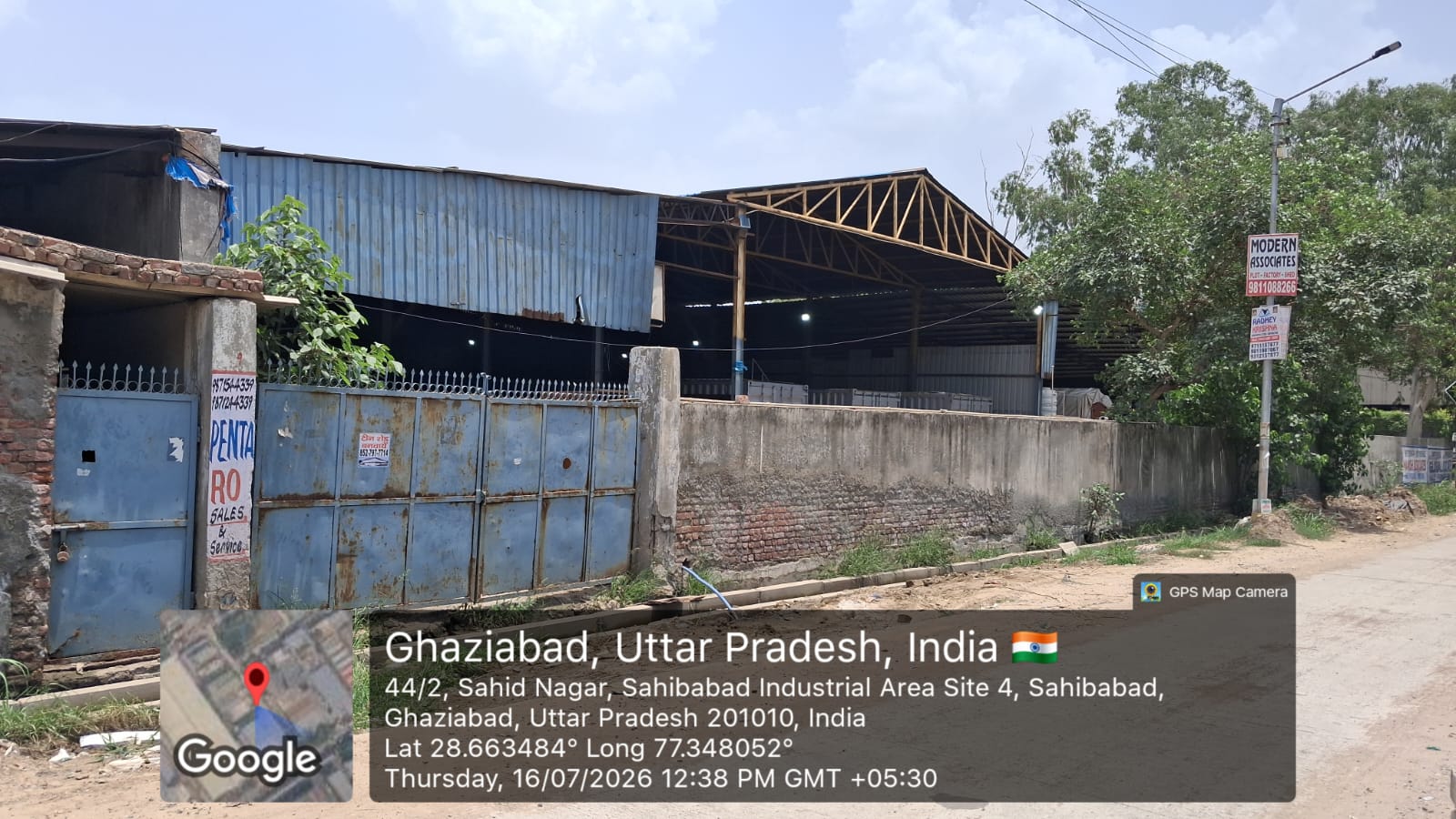 11882.7 square feet Industrial Plot with Factory Building for sale in Ghaziabad — photo 3