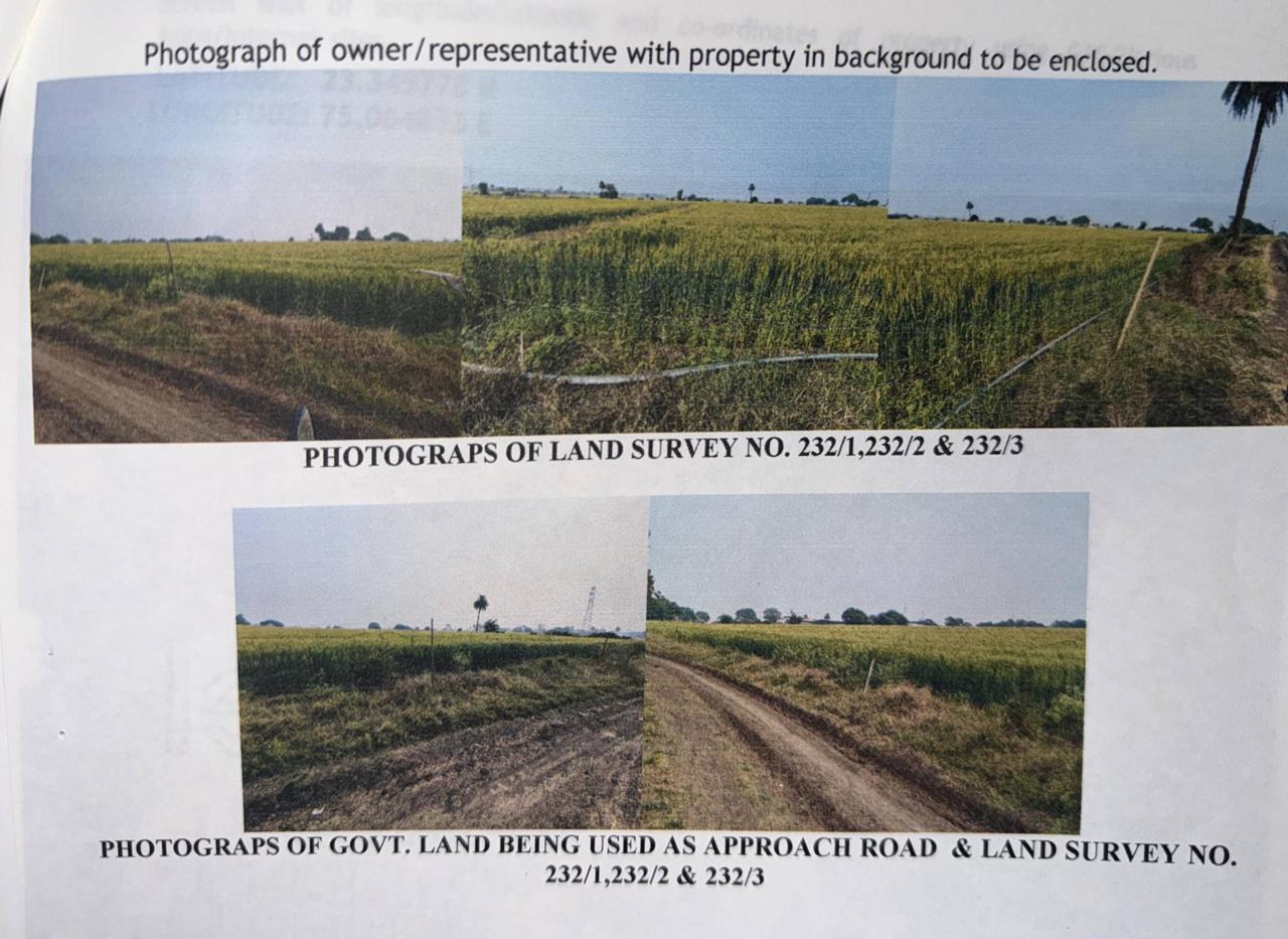44800 square meter Open Industrially diverted land with freehold rights for sale in Patwari Halka Number 25, Tehsil & District Ratlam, M.P., 457001 Namkeen & Allied Food Cluster Karmadi