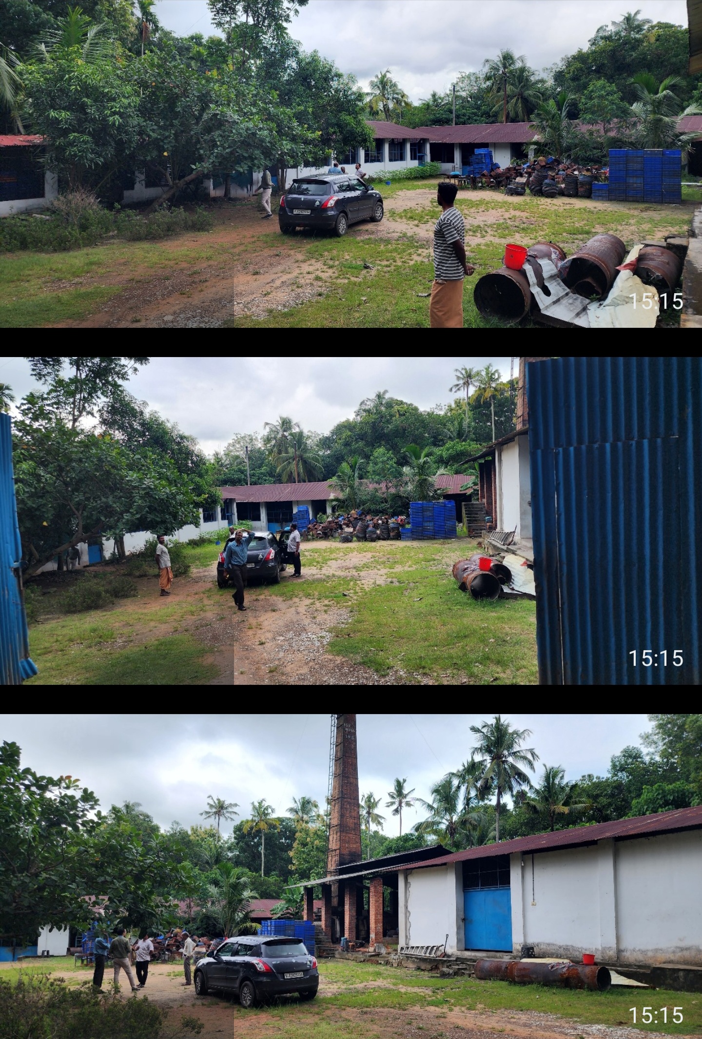 800 square meter Industrial Plot with Factory Building for sale in Kollam — photo 1