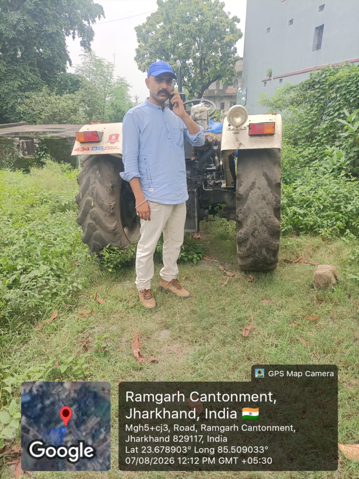 2024 Powertrac 434 DS Tractor 25000 km 2 years for sale in M. R. SONS MOTOR Chitar Pur — photo 1