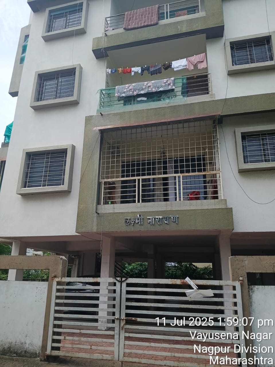 Flat for sale in LAXMI NARAYAN APARTMENT, NEAR WHITE HOUSE BUNGALOW , HILL VIEW SOCIETY,DABHA Nagpur — photo 2