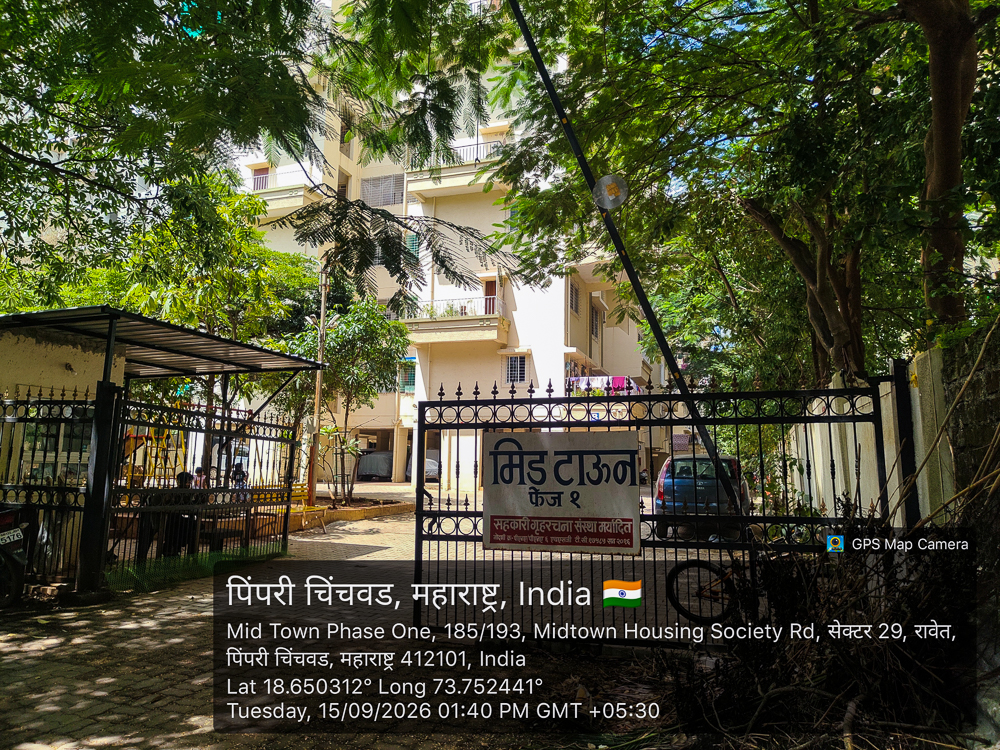 1 BHK Flat for sale in Mid Town Society, Ravet Pimpri Chinchwad — photo 1