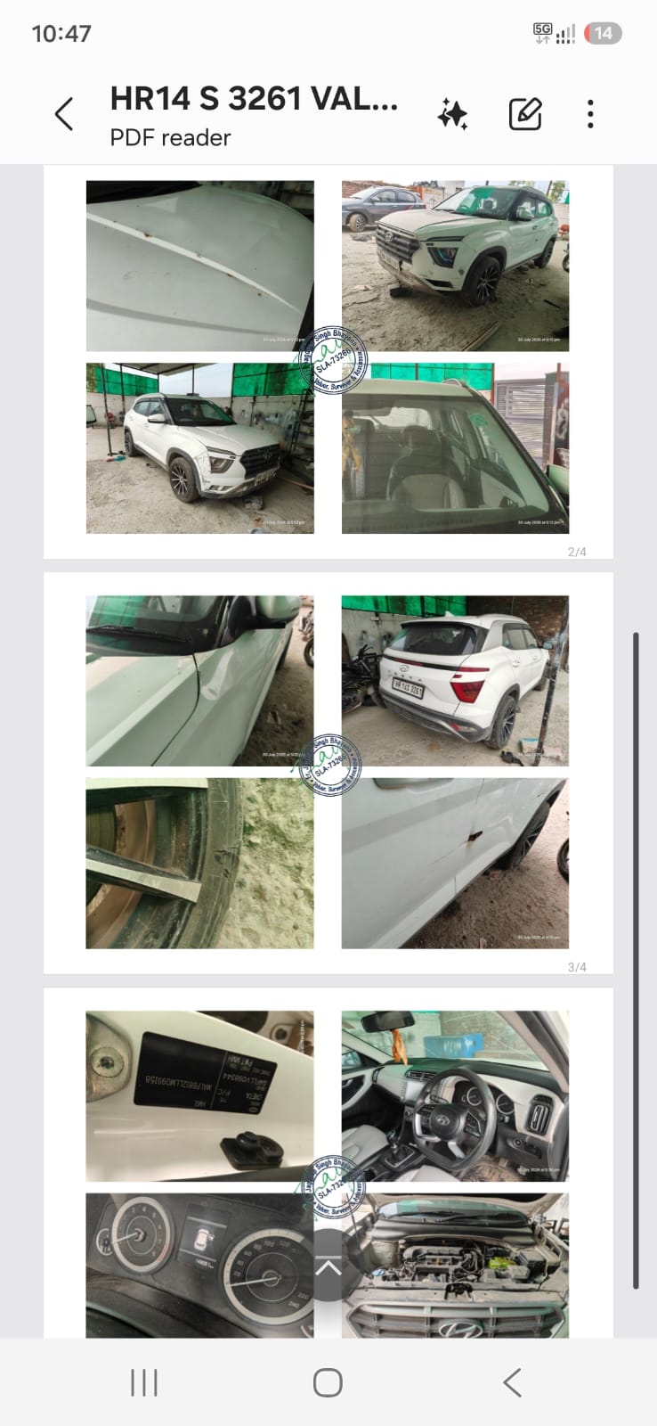 2020 Hyundai Creta E 1.5 Petrol MT SUV 148051 km 5 years for sale in RADHA RANI PARKING YARD Karnal