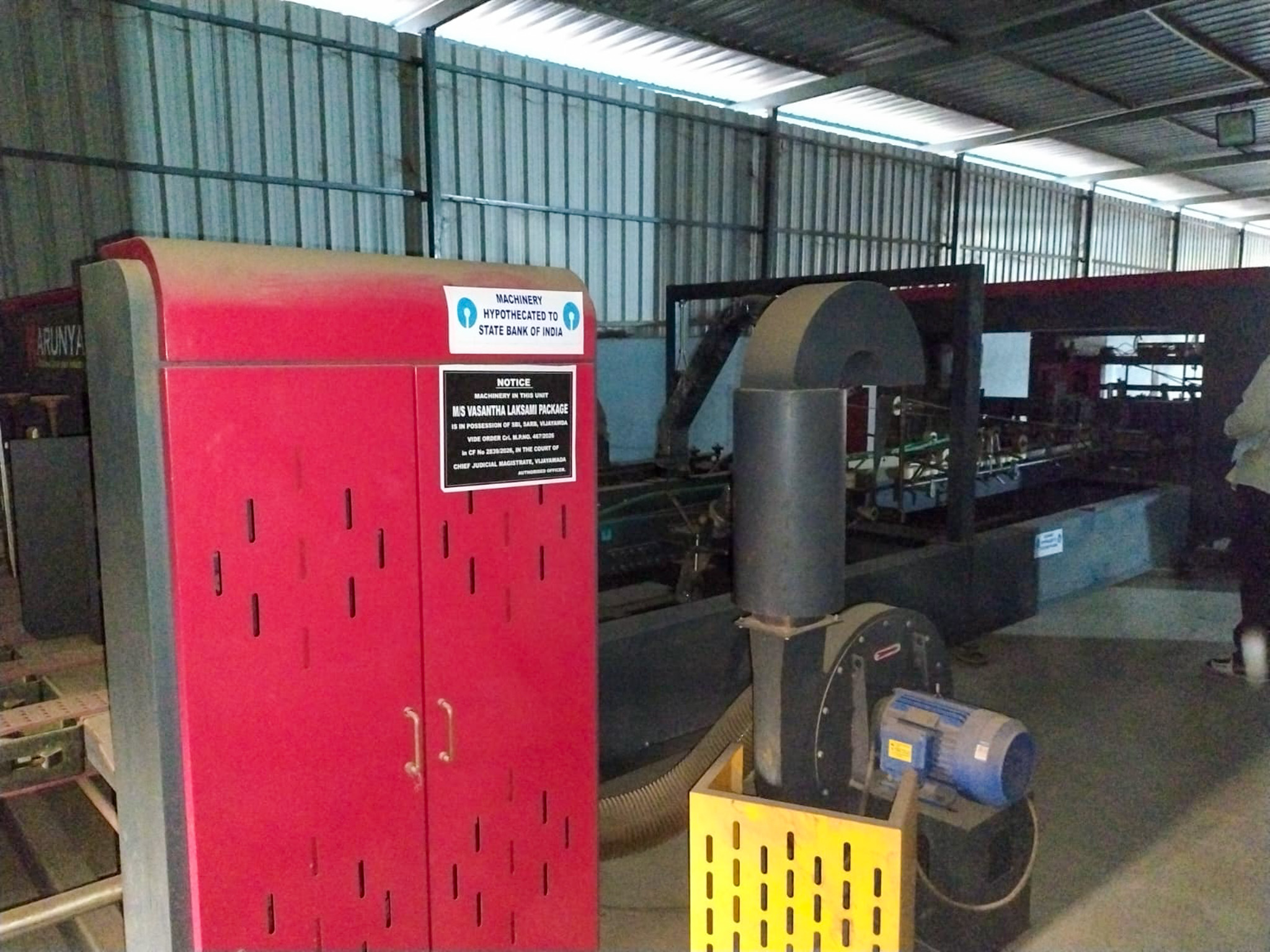 150 square feet MACHINERY for sale in KONDAPALLI Ibrahimpatnam — photo 11