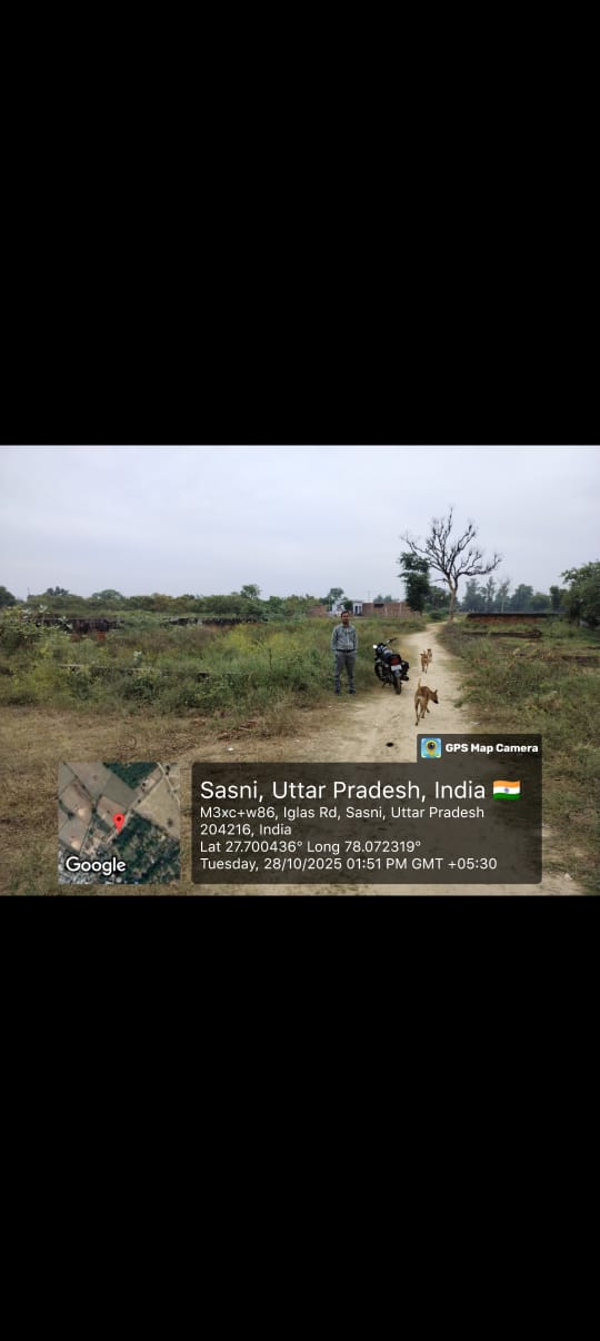 Plot for sale in SASNI Sasni — photo 1