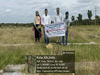 1600 square feet Plot for sale in SHAKTHI LAYOUT, KYASAMBALLI VILLAGE AND HOBLI, KGF TALUQ Robertsonpet — photo 3