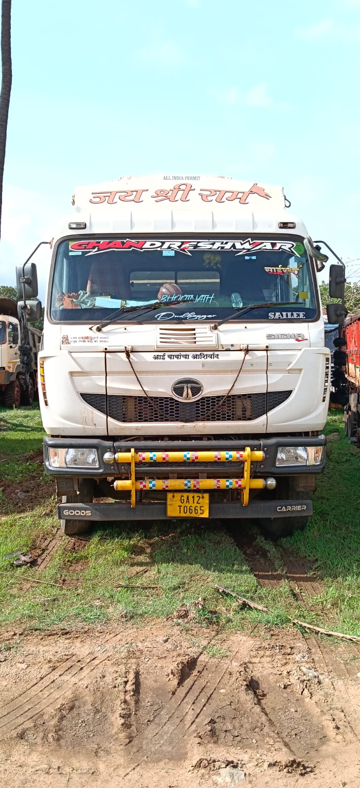 2024 Tata TATA SIGNA 4830 BS VI 10X2 Truck 84854 km 2 years for sale in Shri Venkateshwara Parking Yard Hosapete — photo 1
