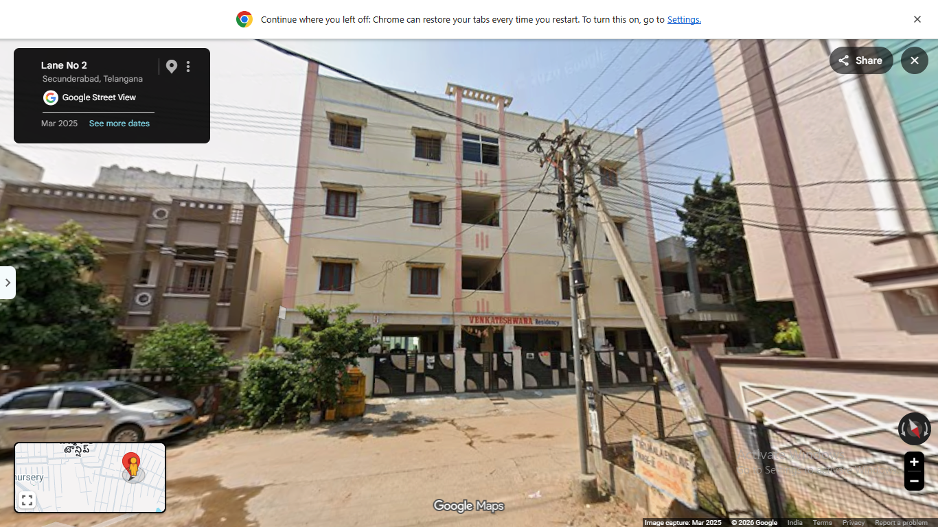 800 square feet Flat for sale in VENKATESWARA RESIDENCY, DAMMAIGUDA Hyderabad — photo 1