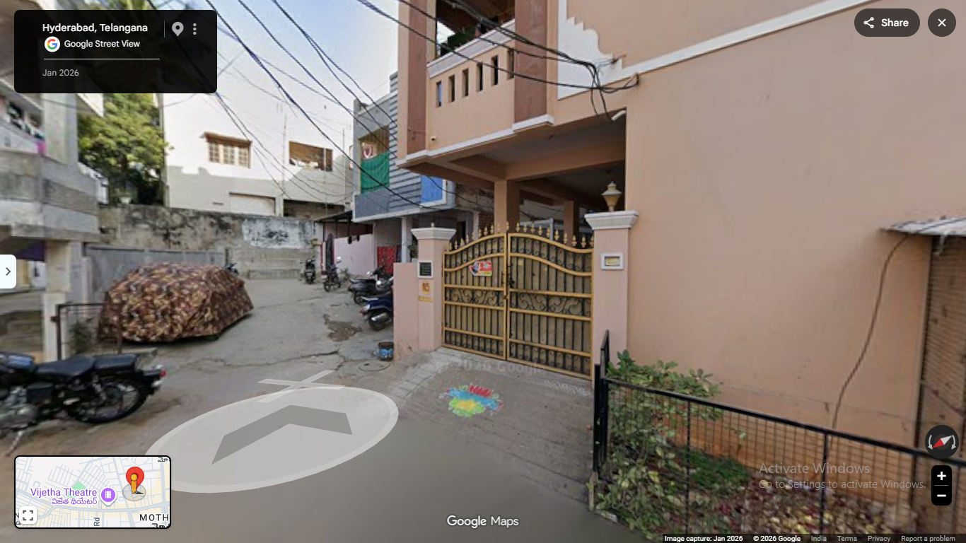 599 square yard Individual House for sale in BOBBUGUDA Hyderabad — photo 1