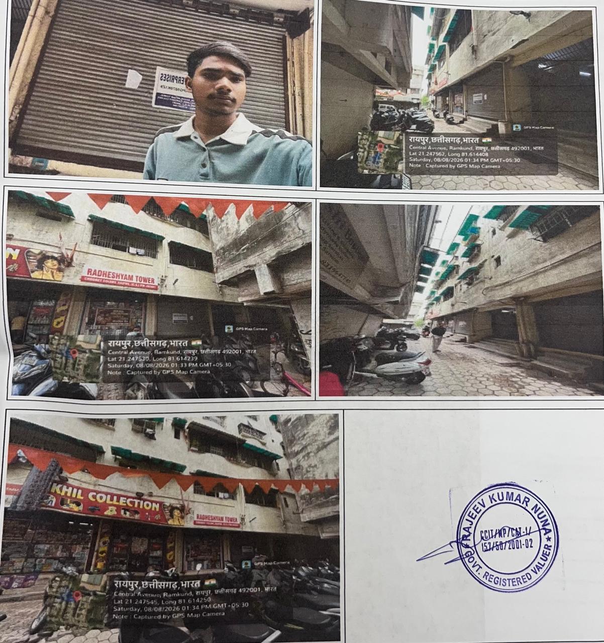 250 square feet Shops for sale in Samta Colony Raipur