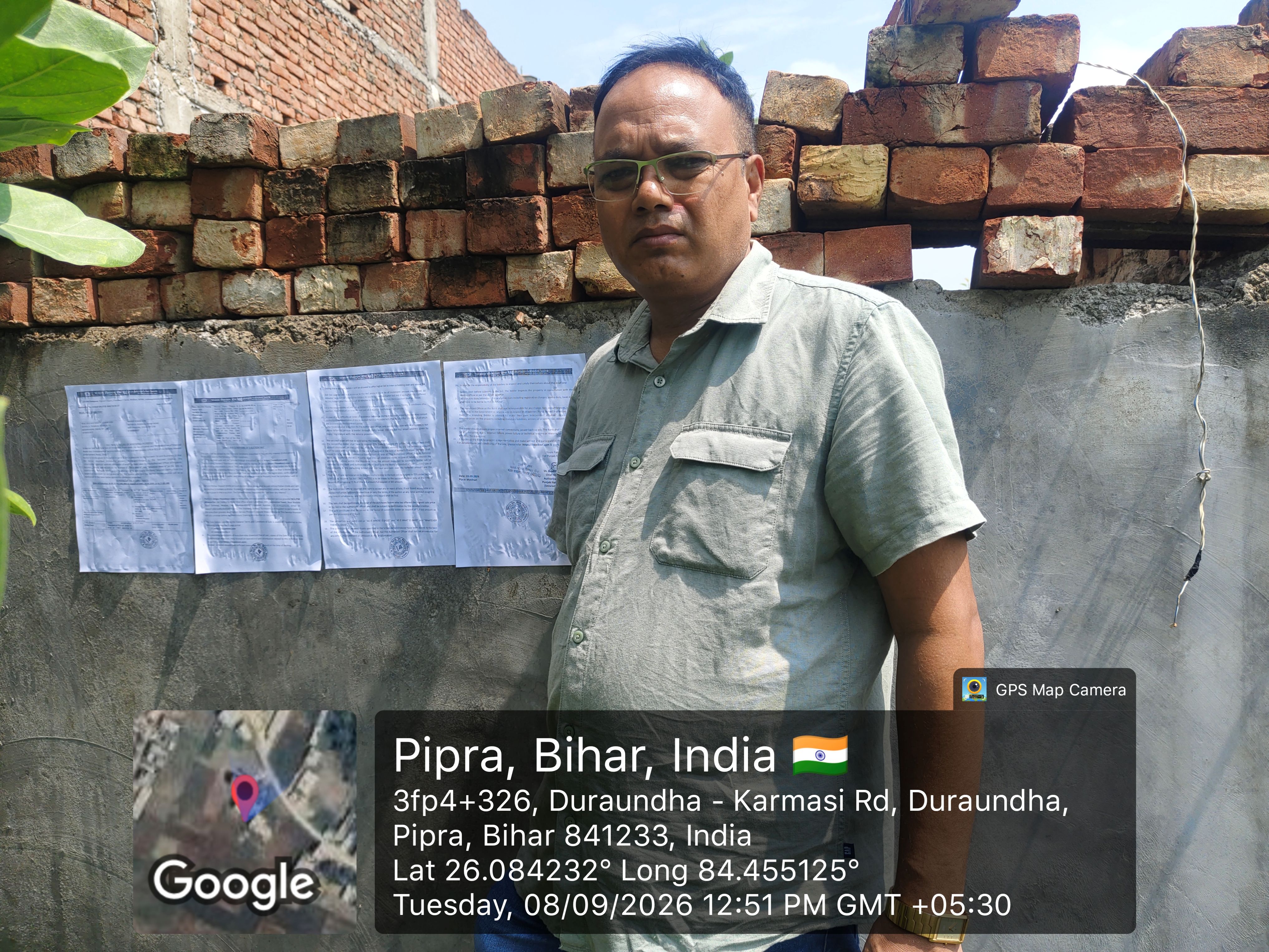 725 square feet Plot for sale in Maharajganj — photo 3