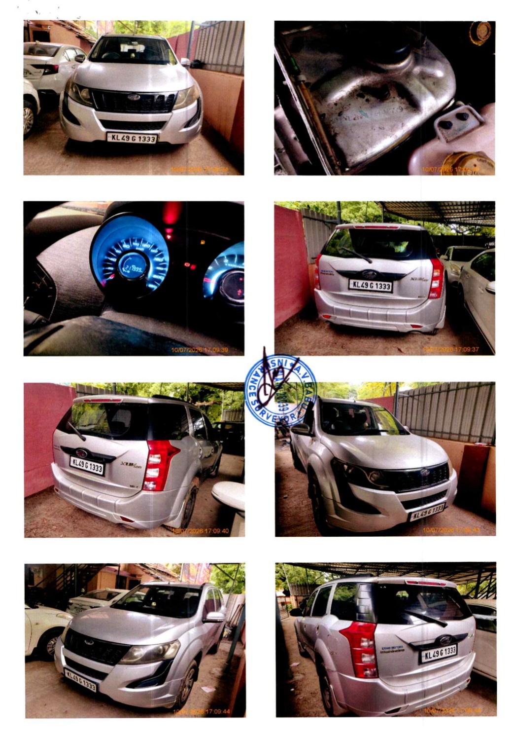 2015 Mahindra XUV500 W7 SUV 217999 km 11 years for sale in RAMESH YARD Palakkad — photo 1