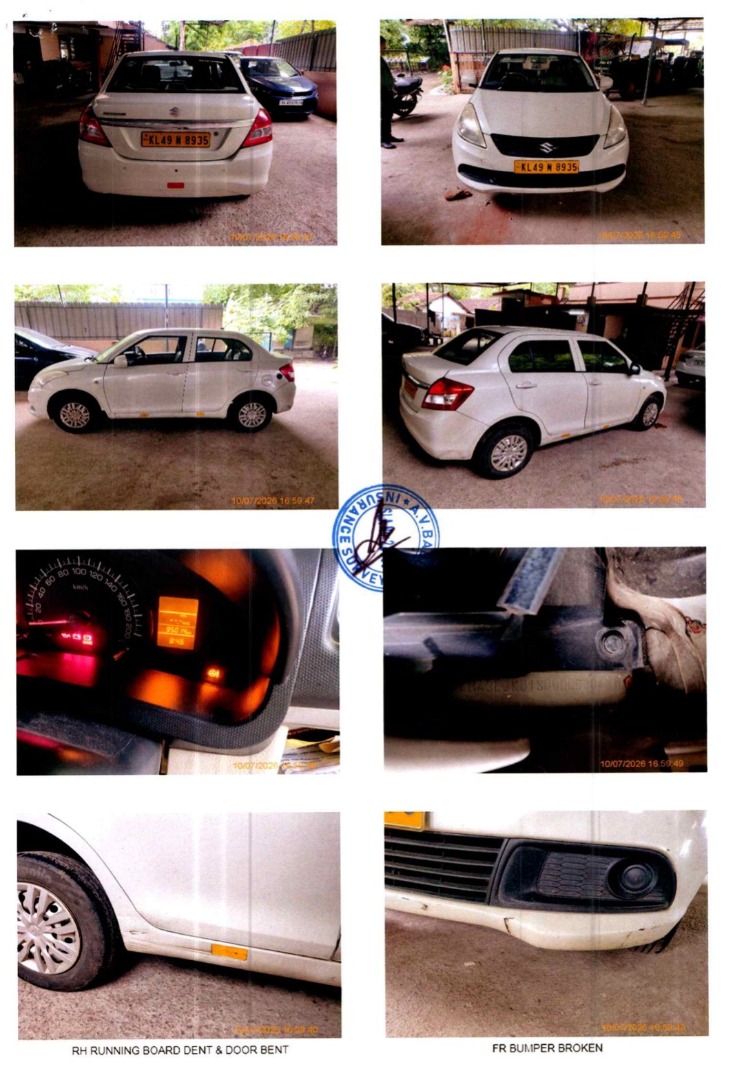 2022 Maruti Suzuki Tour S (Dzire) CNG Compact sedan 95014 km 4 years for sale in RAMESH YARD Palakkad — photo 2