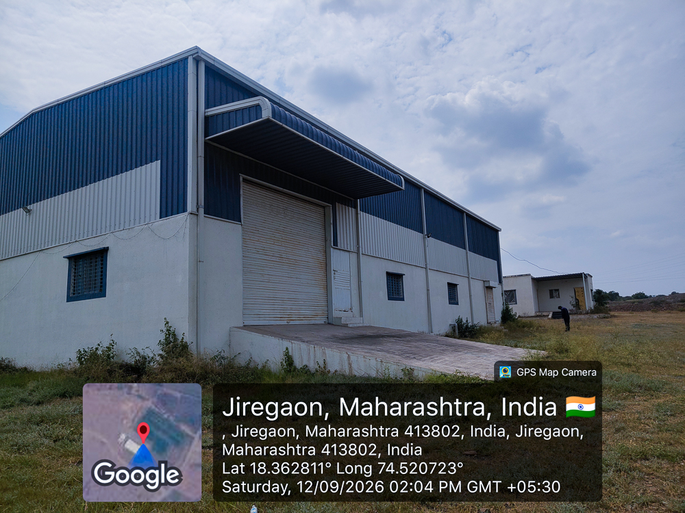 15500 square meter Industrial Shed for sale in Daund Kurkumbh MIDC