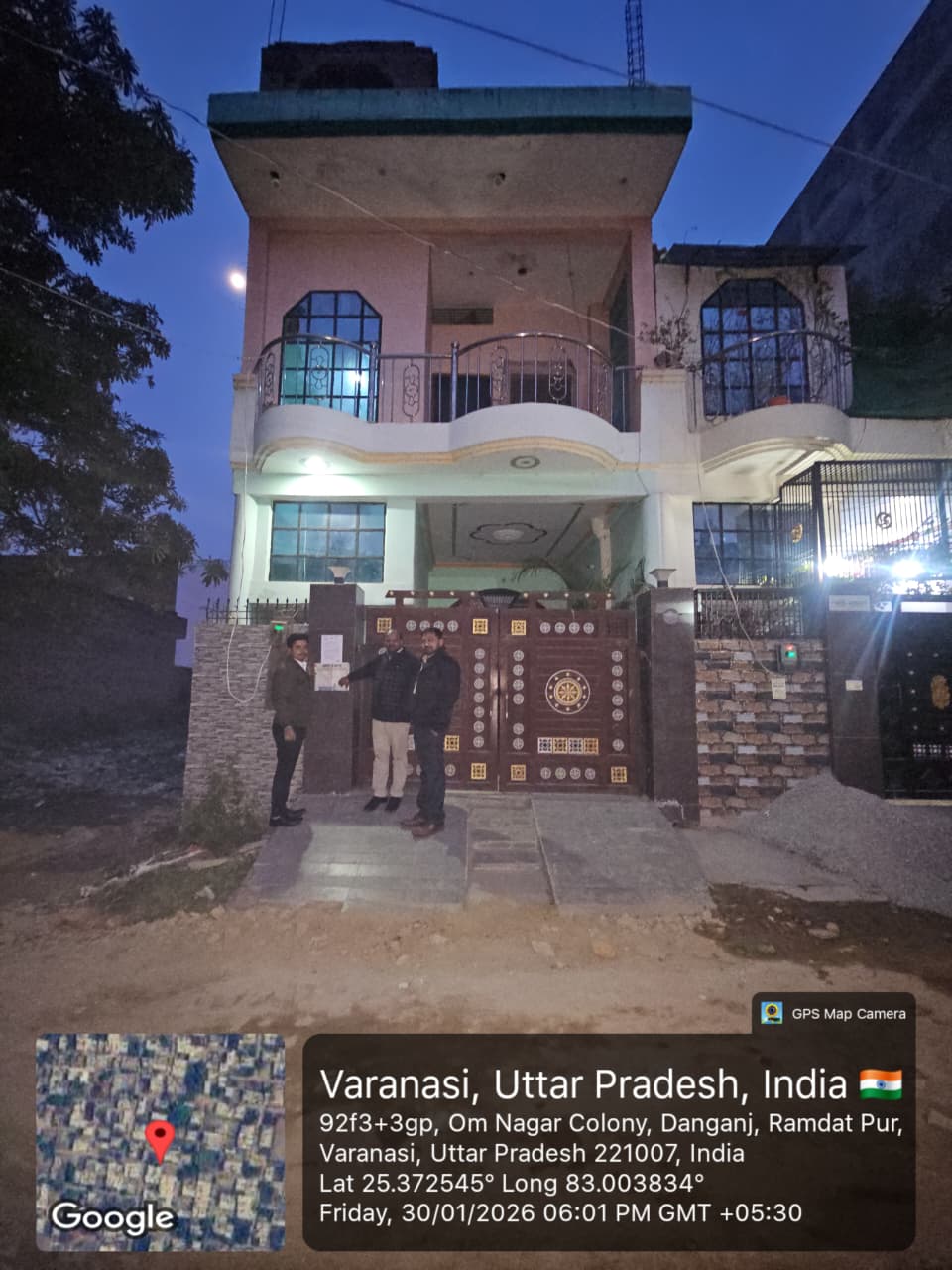 1020 square feet Individual House for sale in Arazi No. Mi-95 Mauza-Ramduttapur, Pargana Shivpur, Tehsil Sadar, District-Varanasi Lerhupur — photo 1