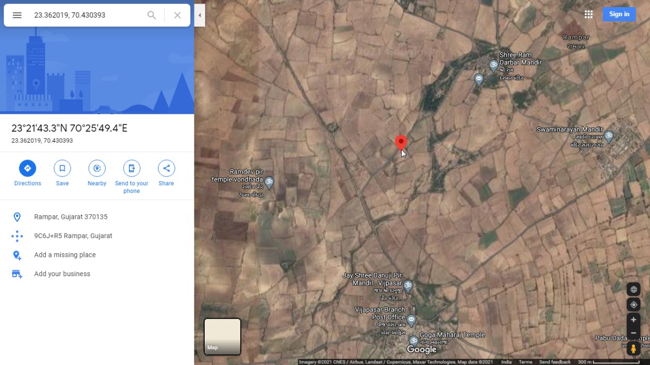 53419 square meter Plot for sale in Gujarat Gandhidham — photo 1