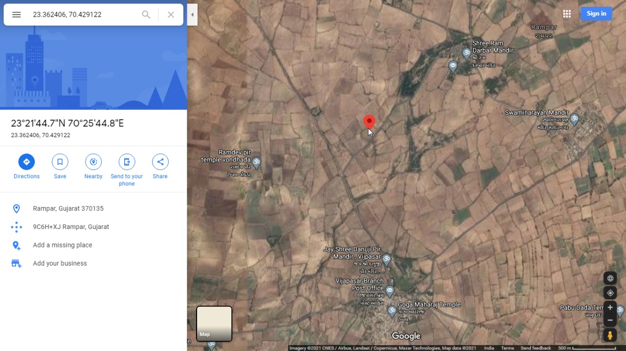 53419 square meter Plot for sale in Gujarat Gandhidham — photo 2