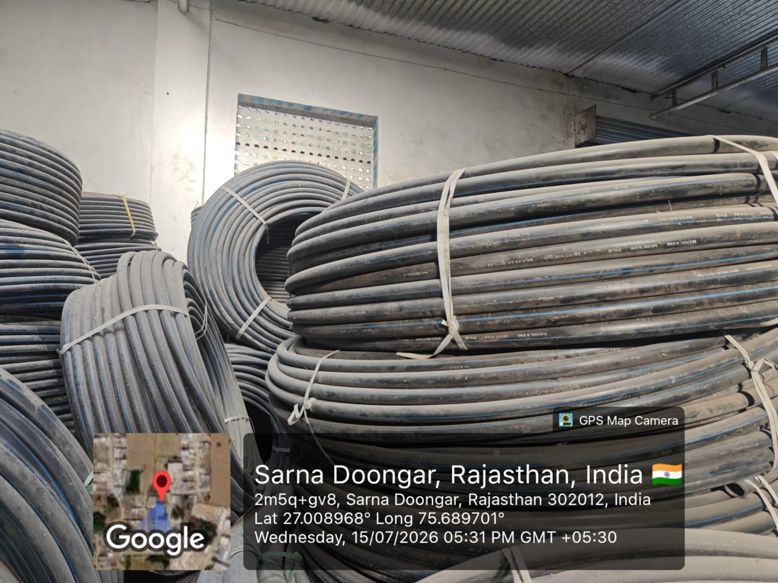 PLANT AND MACHINERY AND STOCK RELATED TO PIPE MFG. for sale in SARNA DOONGAR Jaipur — photo 3