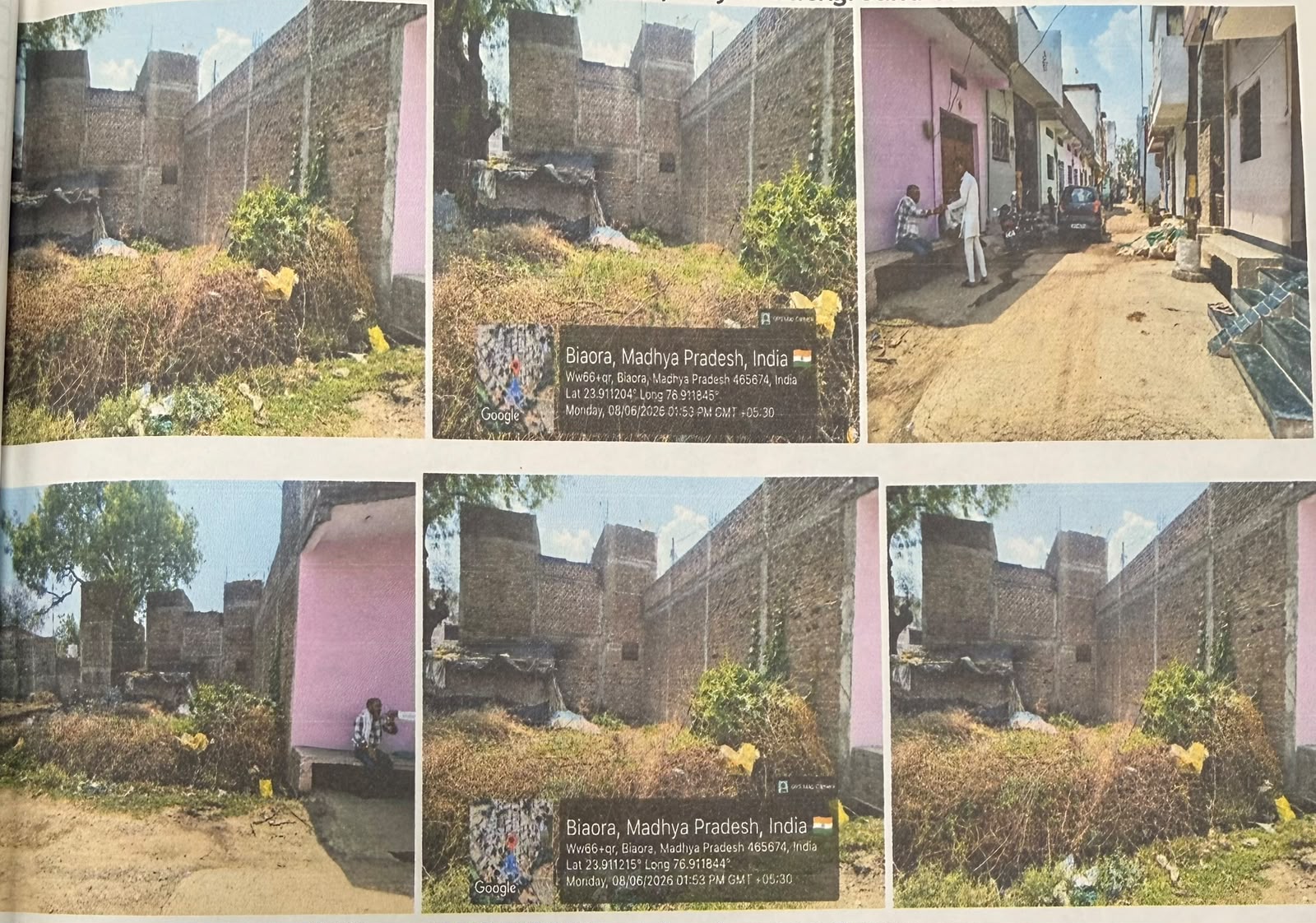 1000 square feet Plot for sale in Champalal's Garden, Hathikhana Marg, Biaora, Dist. Rajgarh, M.P. Biaora — photo 2