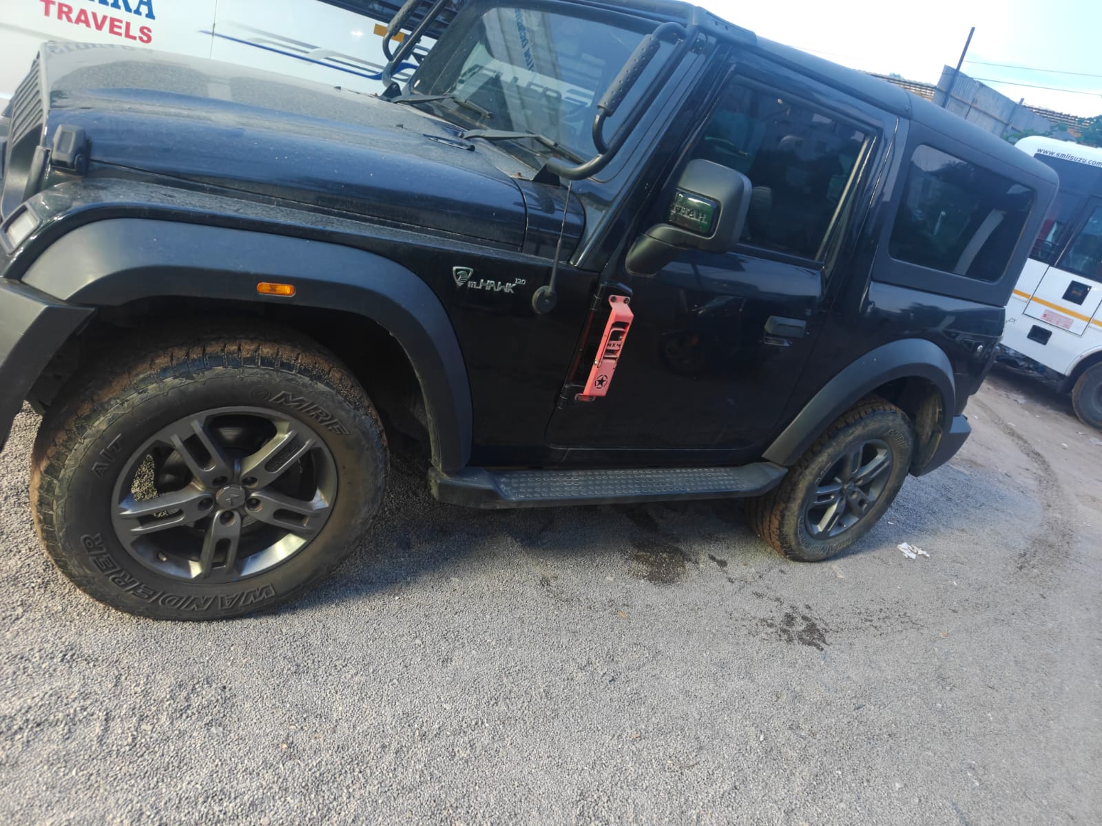 MAHINDRA THAR LX D AT 4WD HT BSVI DIESEL COLOUR: NAPOLI for sale in Hyderabad — photo 2