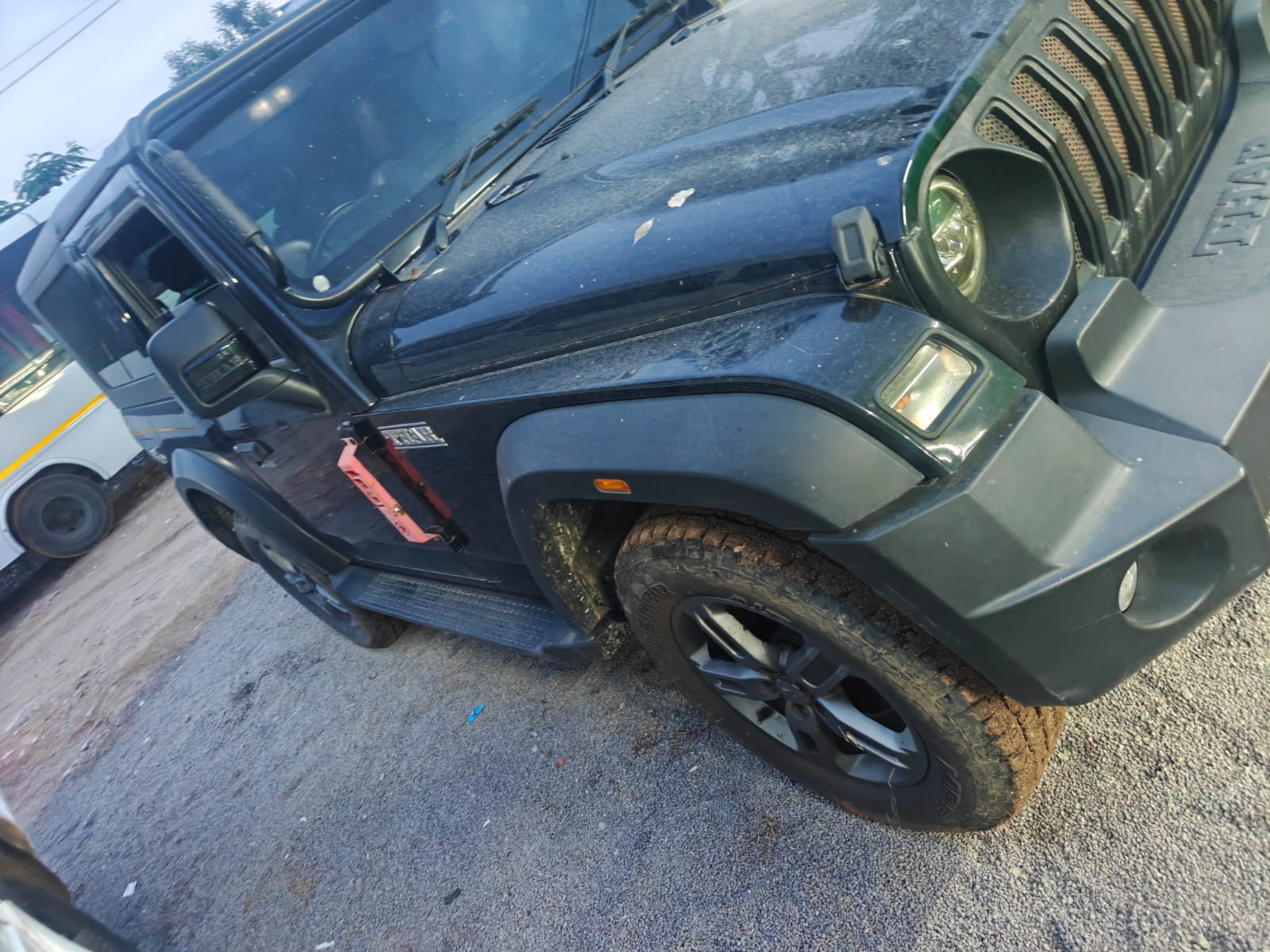MAHINDRA THAR LX D AT 4WD HT BSVI DIESEL COLOUR: NAPOLI for sale in Hyderabad — photo 3