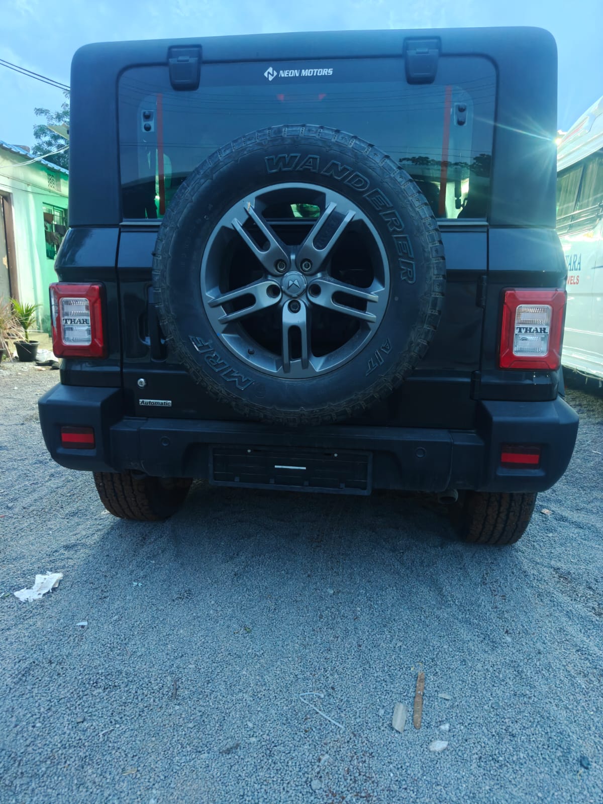 MAHINDRA THAR LX D AT 4WD HT BSVI DIESEL COLOUR: NAPOLI for sale in Hyderabad — photo 5