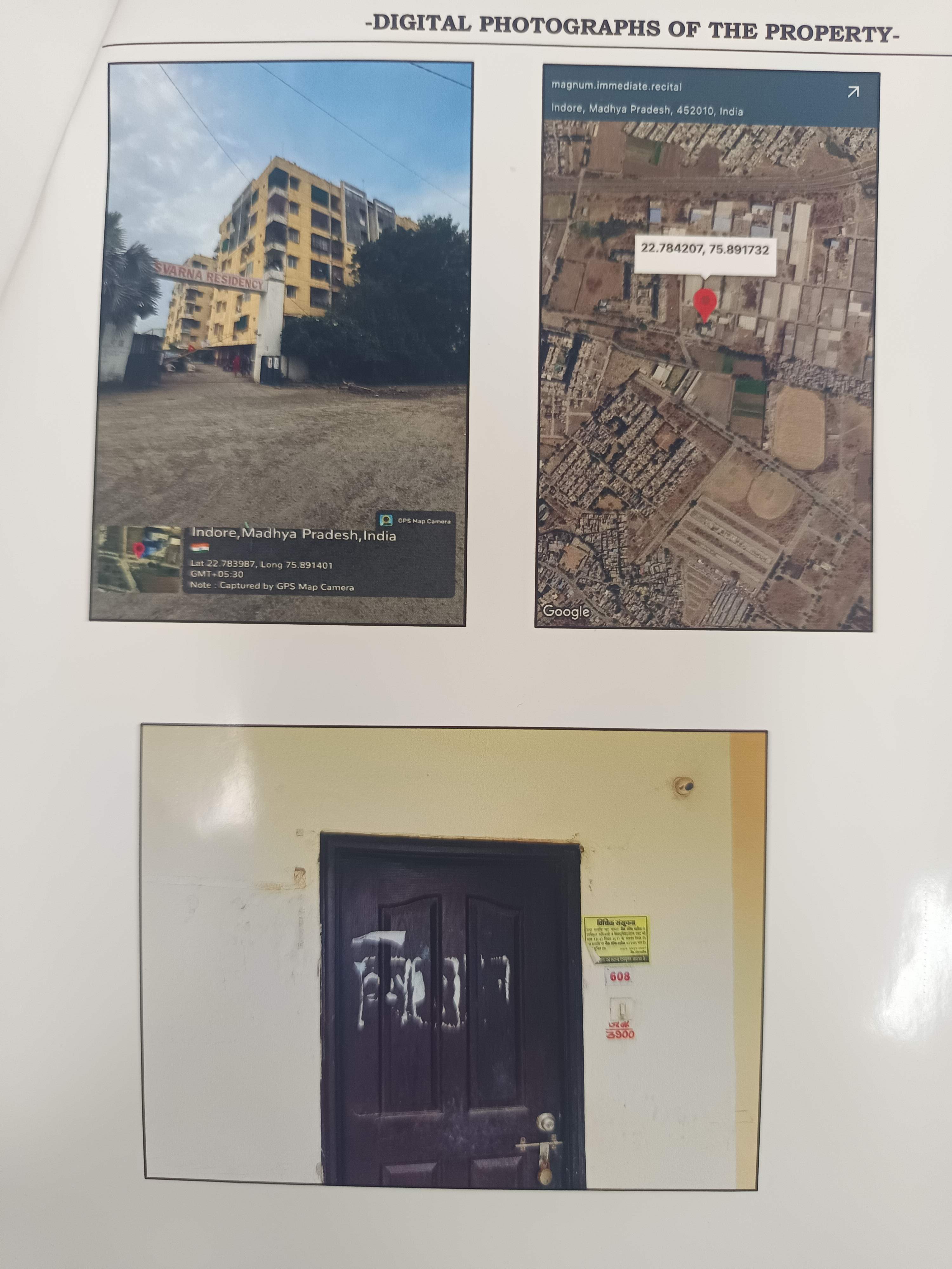 755 square feet Flat for sale in Svarna Residency Kelod Hala, Indore Indore